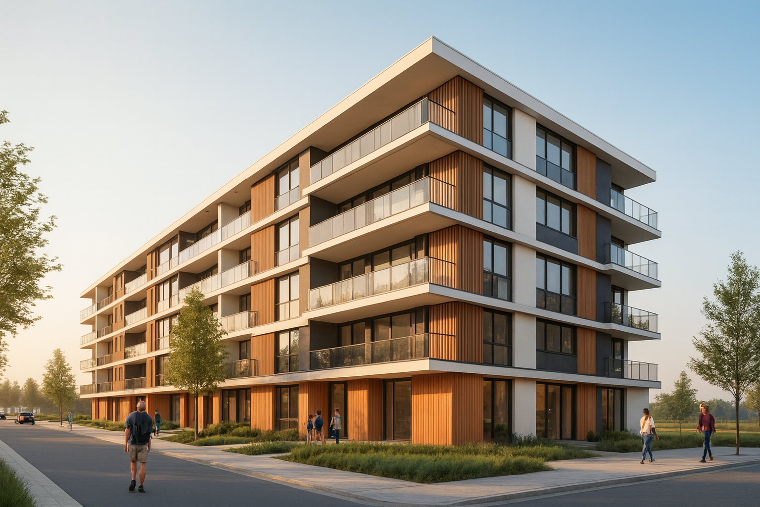 Aerial view of Red Sandalwood (Rakta Chandan) managed farmland